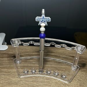Dallas Cowboys Beaded Pen 1 Of 1